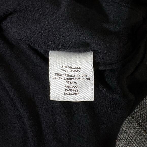 Nordstrom Collection Top Women XL Black Blouse Viscose Flowy Soft Balloon Blouse - Picture 5 of 5